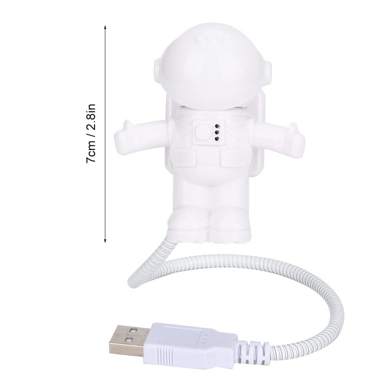 Fyearfly USB LED Reading Light, Astronaut LED Lamp with USB