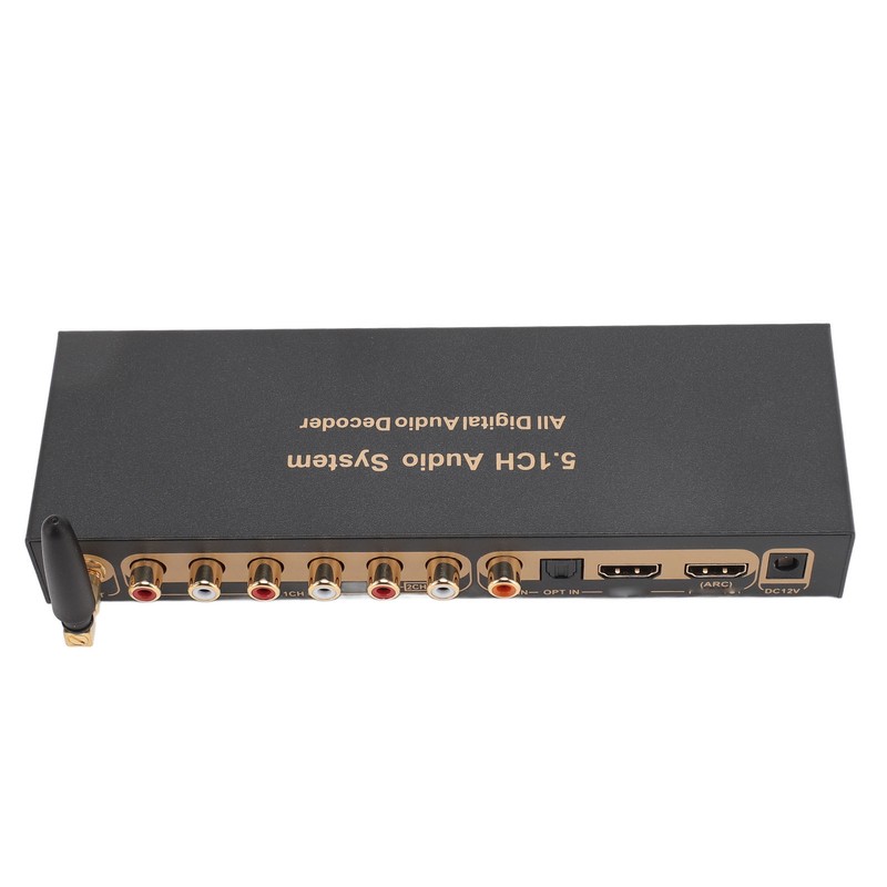 5.1 Channel Sound Decoder 192Khz/24Bit HD Multimedia Interface 4K ARC