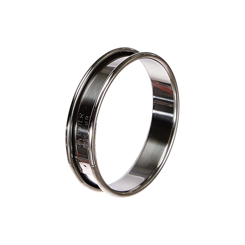 De Buyer - 3091.08N - Circular Tart Frame with Rolled