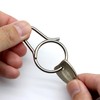 TUNUKE Titanium Carabiner Small Key Chain Keyring Ring Lightweight Mini,