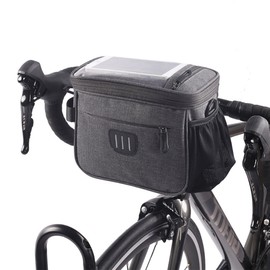 Bike Bag Waterproof Bike Handlebar Bag Scooter Bike Basket Bike Front Bag Cycling Pouch for MTB Mountain Road Bikes