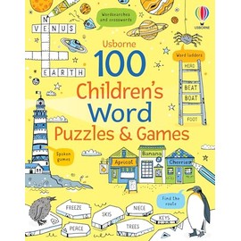 100 Children's Word Puzzles and Games (Puzzles, Crosswords and Wordsearches)