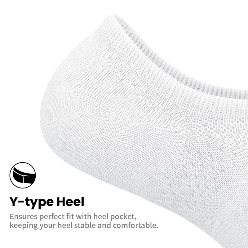 wernies No Show Socks Womens 10 Pairs Low Cut Ankle