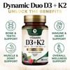 Vitamin D3 K2 Supplement | 5000 IU Vitamin D3 &