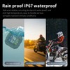 OBEST Tire Pressure Monitoring System with 2 External Sensors 18x13mm