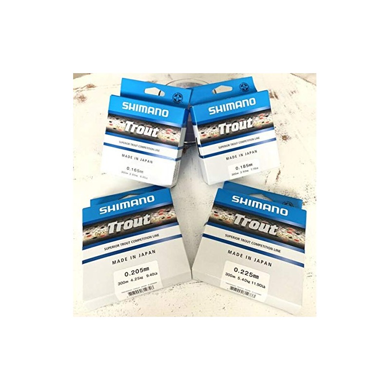 Wire Trout Competition 300 M 0.16 mm to 0.22 mm,
