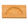 Städter 848054 Spekulatiusmodel "Kipferl" Backform, Holz, braun, 10 x 6