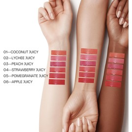Minimeli Delineador y Brillo Labial 2 en 1, Textura Ligera y No Pegajosa, Efecto Juicy Gloss y Hidratante 1.7g (02)