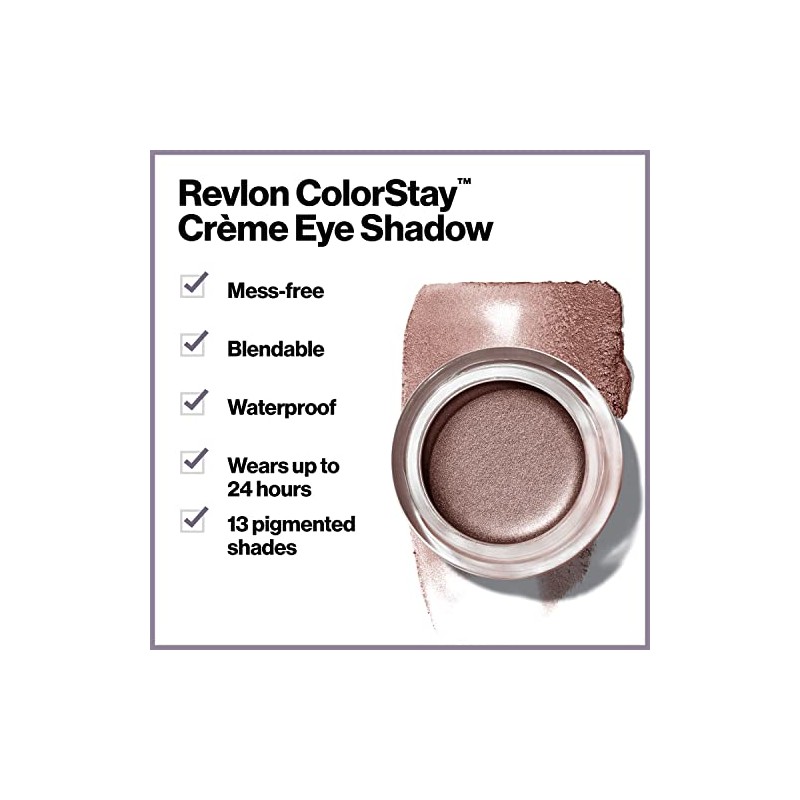 Revlon 7641-01 Colorstay Creme Eye Shadow, 5.2 g