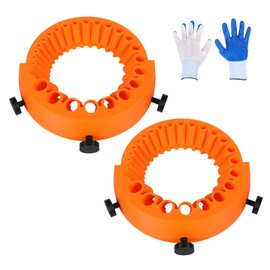 2 Pcs Drill Bit Sharpener for All Bits for Grinding Attachment, Afilador De Brocas 125 Mm, Giant Angle Grinder Drill Bit Sharpener for Grinder 2 To 13 Mm