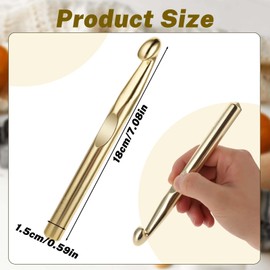 Large Crochet Hooks Metal Crochet Hooks 15mm Giant Crochet Hook Huge Crochet Hook Set Ergonomic Crochet Hook Yarn Weaving Tools J Crochet Hook for Carpets Blankets and Shawl