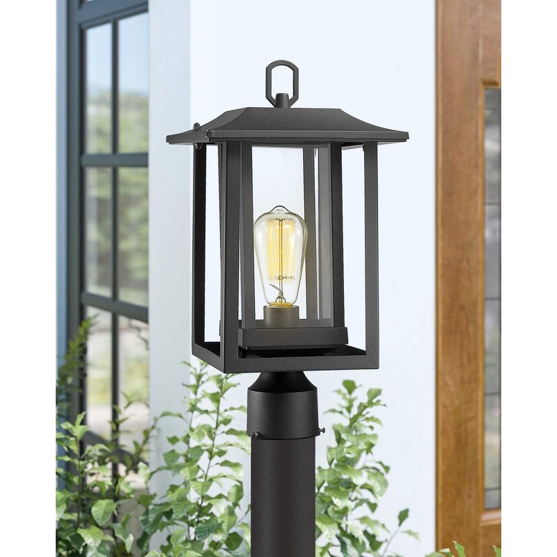 Beionxii Outdoor Post Light, Large Exterior Lamp Post Light Pier