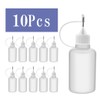 HappyHome Dropper Bottles, 30ml Divided Bottles, Divided Containers with Needles