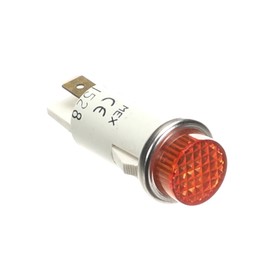 Blodgett Light, Indicator. 28V Amber, Round