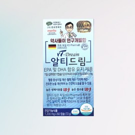 NQNA Alt-Dream NQNA RT-Dream Supercritical Altige Omega 3 60 Capsules / 엔큐엔에이 알티드림 NQNA RT-Dream 초임계 알티지 오메가3 60캡슐