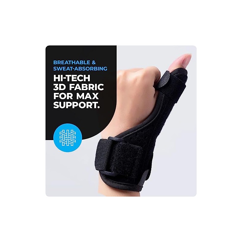 VITTO Thumb Splint - Thumb Support for Arthritis, Spica Hand