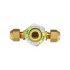 PATIKIL Sight Glass, 1/4 x 1/4 SAE Universal Liquid Moisture