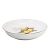 Porcelain Pasta Bowl Set, 11-inch Serving Bowl with 4 Individual