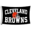 LCFHOME Browns Flag Cleveland Banner with Two Metal Grommets Double