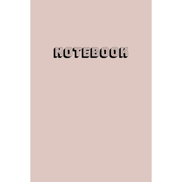 Cute blush pink note book, A5