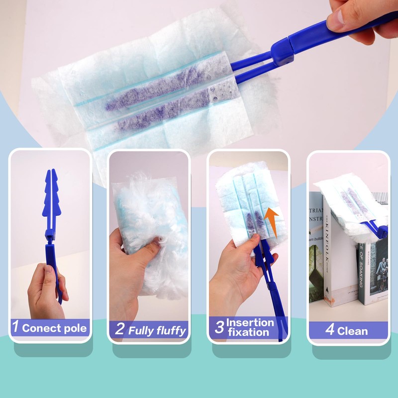 Disposable Duster Refills, Heavy Duty Dusters Refills, Duster Replacement Head