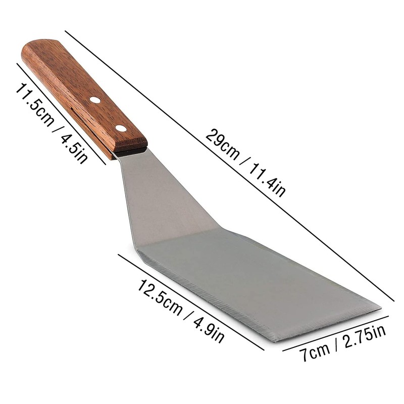 Stainless Steel Spatula | Scraper Spatula | Heavy Duty Spatula