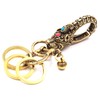 [XP Design] Brass Brass Crown Dragon Key Chain Key Ring