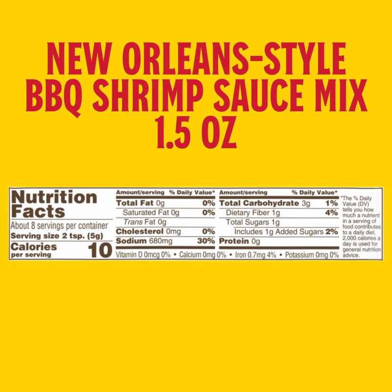 Louisiana Fish Fry Shrimp BBQ Mix 1.5oz