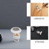 4 piezas Kit de Ruedas Corredizas para Puerta de Ducha