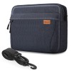 Tablet Sleeve Bag, SIMTOP 11 inch Daily Shoulder Bag for Tablet, Waterproof Crossbody Bag with Smart Organization for Accessories, Essentials Lightweight, YKK Zipper Bag, Polyester