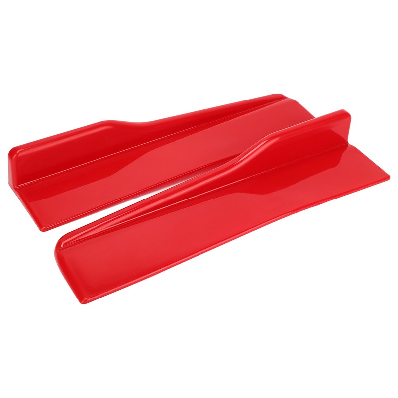 2pcs Car Side Skirt Anti Scratch Universal Winglets Diffuser Splitter