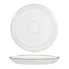 Servappetit Black Tie Dinner Plates Set of 4, 9.5" Diameter