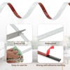 HARFINGTON Peel and Stick Molding Trim 30ft x 0.4" Flexible