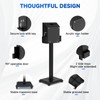 Freestanding Ballot Box Collection with Silent Caster Wheels: Secure and