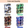 Sibba 24 Pack Marble Swirl D6 Dice 6 Sided Dice