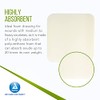 Dynarex CuraFoam Foam Dressings, Non-Bordered, Sterile, Provides Cushioned and Moist