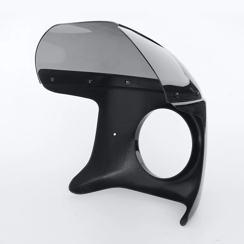TCMT Headlight Fairing Windshield Screen Cover Fit For 7" Round