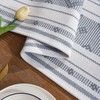 Tosleo Boho Table Runner Gray Stripe Table Runner for Modern