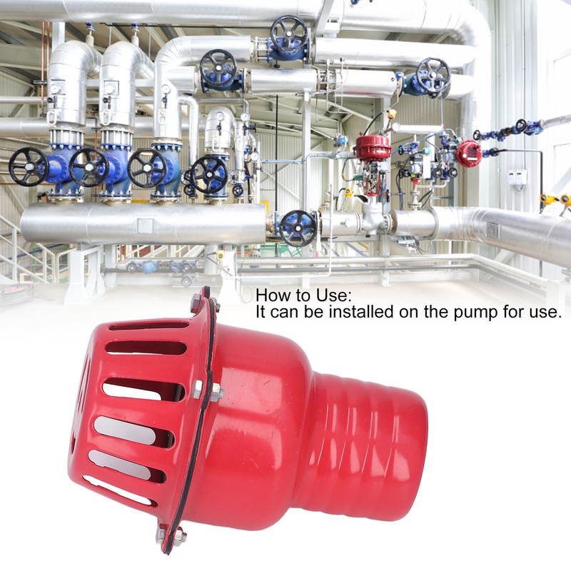 Engine Water Pump Check Valve 3in Aluminum Alloy Waterproof Good