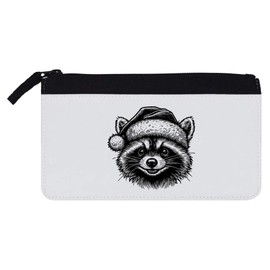 Azeeda 'Waschbär mit Weihnachtsmütze' Stifteetui (PC00054702)