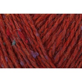 Sirdar Haworth Tweed DK Crochet Yarn, Nylon Wool Blend Double Knitting Wool for Stylish Womenswear Knits and Larger Projects - 50g Ball - Ryedale Russet (907) - Single (1 Ball)