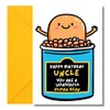 LimaLima Uncle Birthday Card Funny Wonderful Human Bean Design 30th