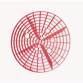 Plutreas Car Wash Bucket Insert Fits 12 Inch Diameter Bucket or 3-5 Gallon Bucket, Dirt Guard Insert for for Car Detailing Cleaning Washing Kit (Red)