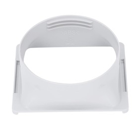 Air Conditioner Parts, Air Conditioner Exhaust Hose Coupler, AC Unit Tube Connector, Ac Hose Connector Universal Thread Design ABS to Round Portable Exhaust Duct Hose Adapter