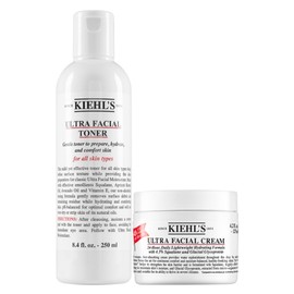 Kiehl’s Ultra Facial Cream 125ml + Toner 250ml, 1 set / 키엘 울트라 훼이셜 크림 125ml + 토너 250ml, 1세트