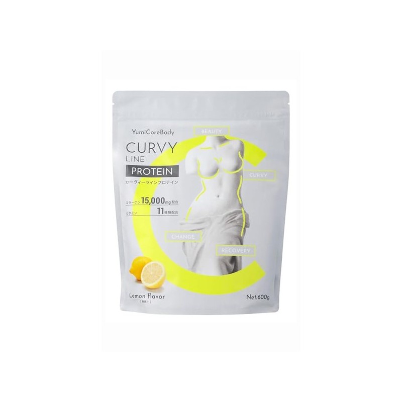CURVY LINE PROTEIN 600g 레몬 CURVY LINE PROTEIN 600g Lemon