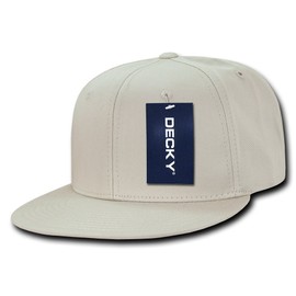 DECKY Mens Snapback Baseball-caps, Stone