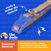 The Dodo Cork Dog Collar, Stripe, Size Large; Cork Material