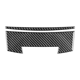 NVCNX Real Premium Carbon Fiber Compatible with Honda 9th Gen Accord 2013 2014 2015 2016 2017 Accessories Car Dash Storage Box Cover Interior Trim Black