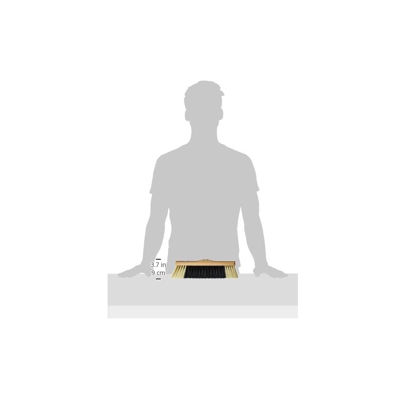 Kerbl 29525 Brush Horse Hair Blend with Thread 28 cm